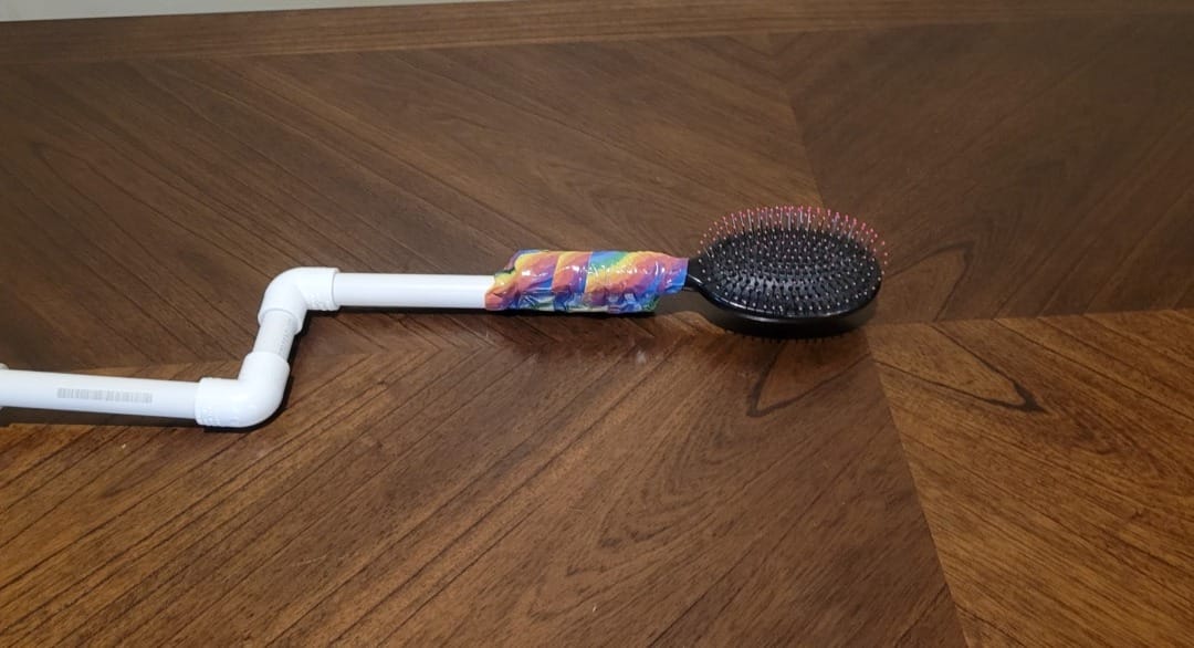 PVC Homemade Hairbrush