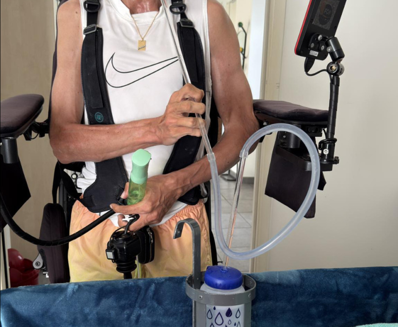 Niko’s Adapted Water Bottle